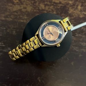 Rose Golden tone stainless steel Marc Jacobs watch